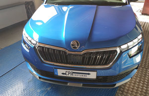 O Skoda Kamiq 1.5 TSI no dinamômetro